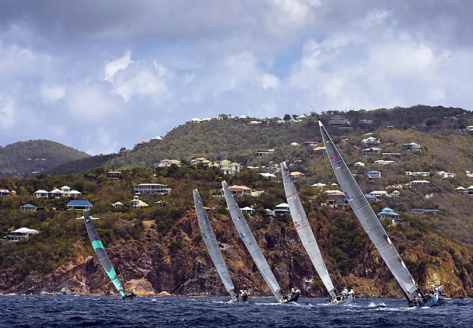 Fleet Photo By Rolex  St. Thomas Yacht