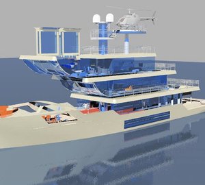 Motor Yacht TERRACED by the Italian designer Francesco Corda