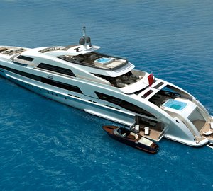 New Heesen 65m Motor Yacht due to be launched in 2013 with the Seakeeper M21000 Gyros
