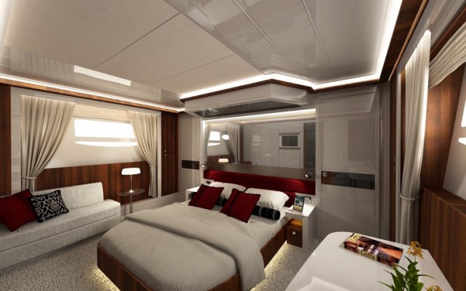 Horizon E54 Yacht - Master Suite