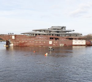 85m Superyacht NIKI launched by Lürssen Yachts