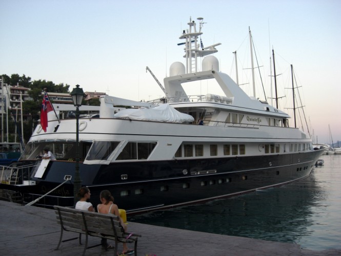 Luxury Yacht Quintessa by Feadship - Photographed by Ferdinand Rogge in 2009 in Patitiri