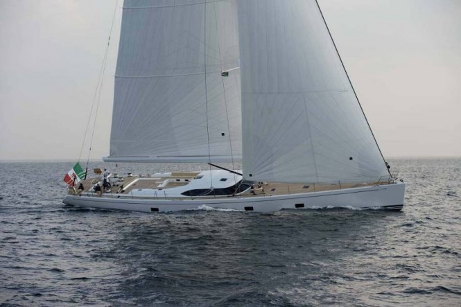 Luxury charter yacht Farewell by Farr and Nauta Yacht Design - Photo courtesy of Nauta Yachts