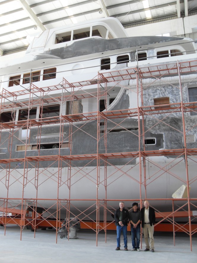 Luxury motor yacht Nordhavn 120 due to be delivered at the end of 2012