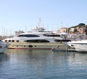 Open Day on board Majesty 125 charter yacht Grenadines III