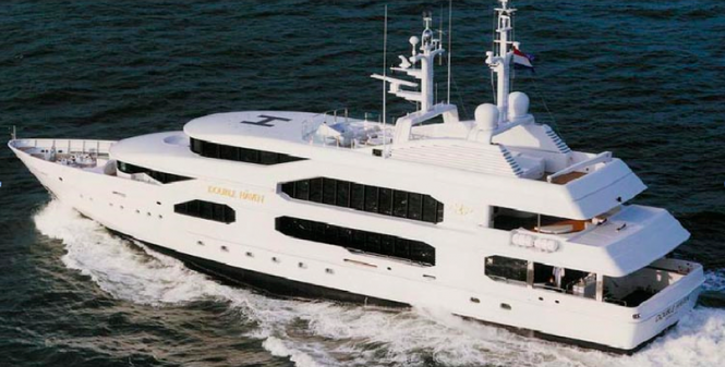 Motor Yacht Double Haven - Image credit to Feadship