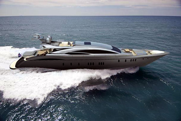 Motor Yacht O'Pati designed by Sergio Cutolo's Hydro Tec