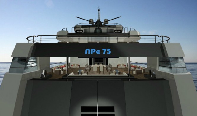 NPe75 Superyacht Exterior