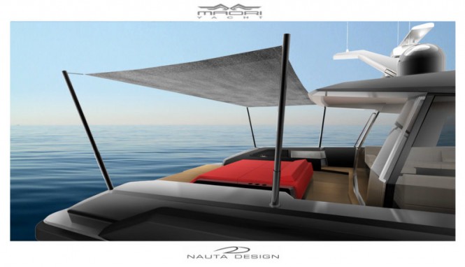 On board 78´ Maori Yacht Tender