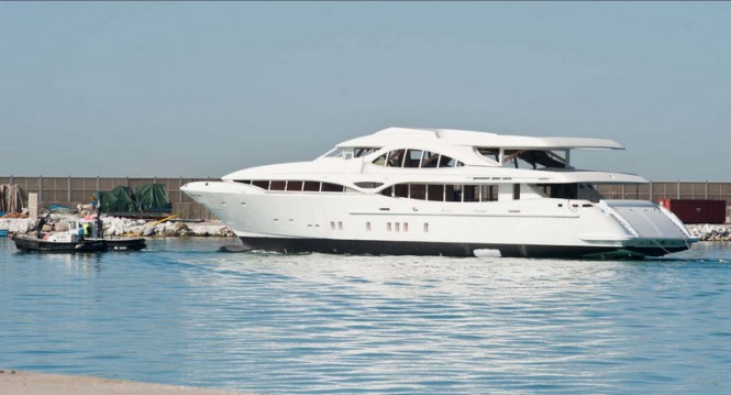 Overmarine luxury motor yacht Mangusta 148