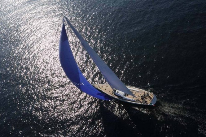 Sailing Yacht Farewell - a Southern Wind 100 yacht designed by Farr and Nauta Yacht Design - Image courtesy of Nauta Yachts