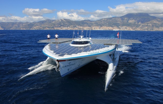 Solar powered boat PlanetSolar