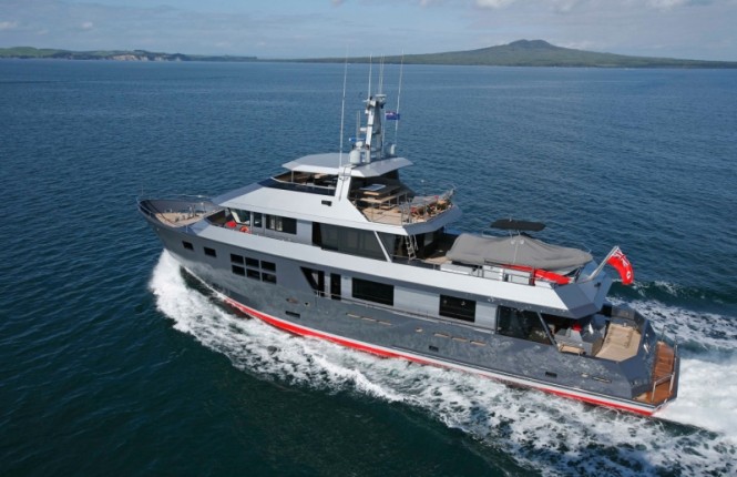 Stylish charter yacht VvS1 now available in the Mediterranean