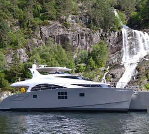 Sunreef 70 charter yacht Damrak II debuts at Miami Yacht & Brokerage Show