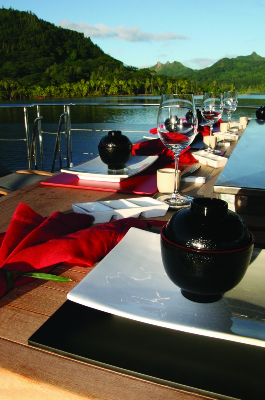 Superyacht VvS1 - Teppanyaki Bar on board