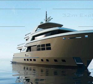 The First 32m Drettmann Explorer Yacht in Build 