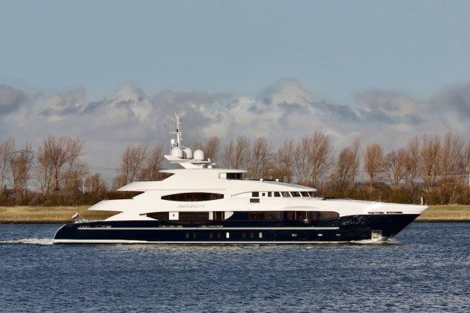 The 50m superyacht Serenity by Heesen - Photo credits to Hans Esveldt and The Yacht Photo