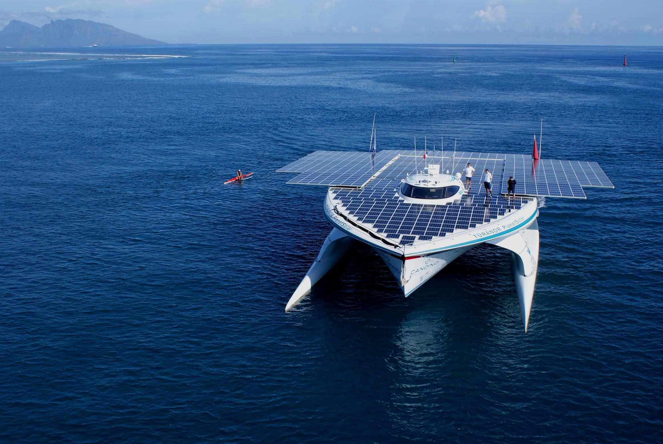 largest solar powered yacht