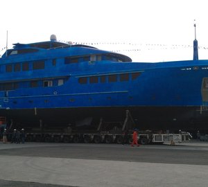 Horizon Super Yacht EP148 launched for sea trials