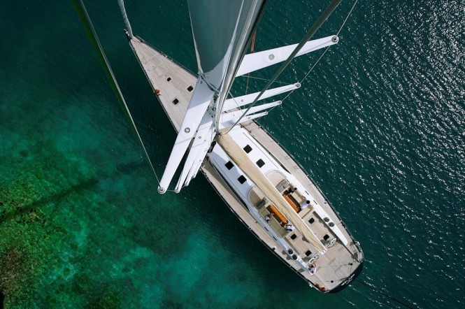 VIRAGO a Swan 100 sailing yacht