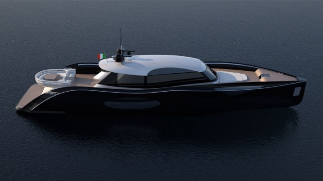 Yachting Ideas luxury yacht Pelican 80 - side view