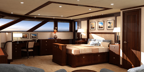 115´ Nordlund Super Yacht Interior