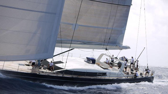 124´ charter yacht P2 Photo by McNaughton Media