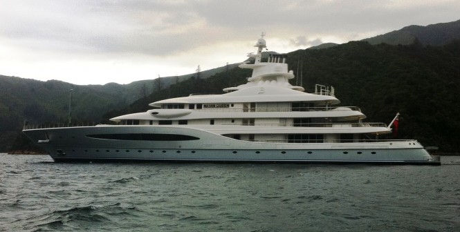 92m Mayan Queen IV in the Marlborough Sounds, New Zealand