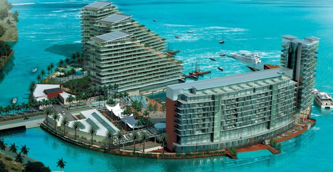 Al Bandar Superyacht Marina is one of the focal points for marine, leisure and family activities