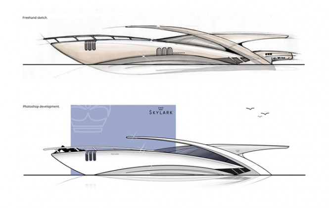 An example of Dan Humphrey´s yacht