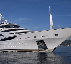 Benetti 61m FB253 luxury yacht Diamonds Are Forever: the largest vessel ever exhibited at Miami Boat Show 