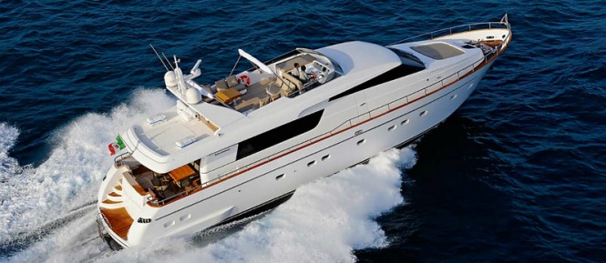 CMC Marine Stabilis Electra used for the first time on the luxury motor yacht Sanlorenzo 82