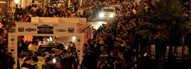 Ceremonial Start of the Rallye Sunseeker at Poole Quay