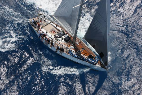 Christian and Lucy Reynolds' Swan 51 yacht Northern Child. Photo Tim Wright