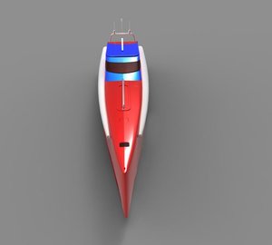 Company85 Global Challenge 90´motor yacht Accomplish More in partnership with ECOsuperyacht