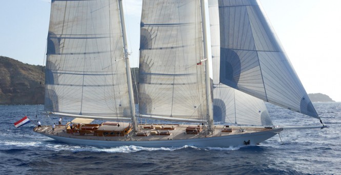 Dykstra designed luxury yacht Windrose of Amsterdam