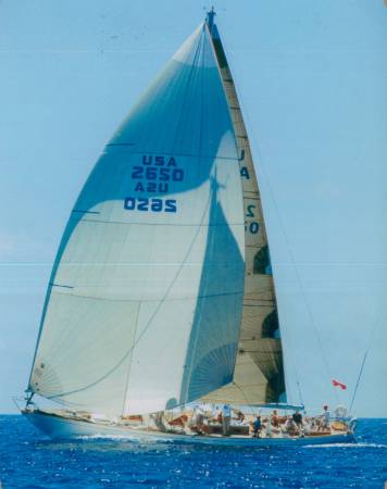 Frank Eberhart's Nielsen 59 Custom sailing yacht Hound