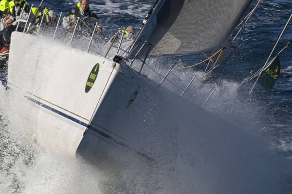 George David's Rambler 90 yacht during the 2007 Rolex Fastnet Race - photo: Rolex/Carlo Borlenghi