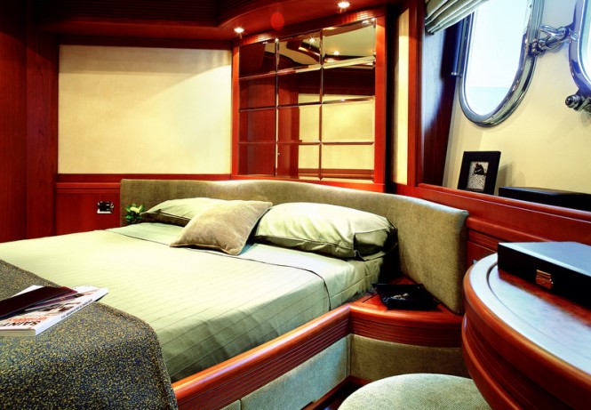 Grande 116 superyacht Cinque VIP cabin
