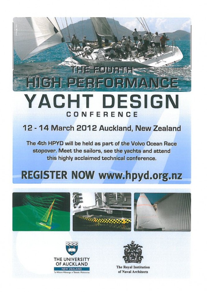 High Performance Yacht Design Conference, 12 - 14 March 2012, Auckland