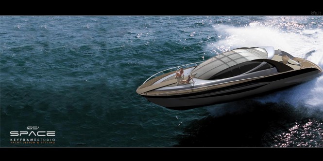 KEYFRAMESTUDIO luxury yacht Space 65´