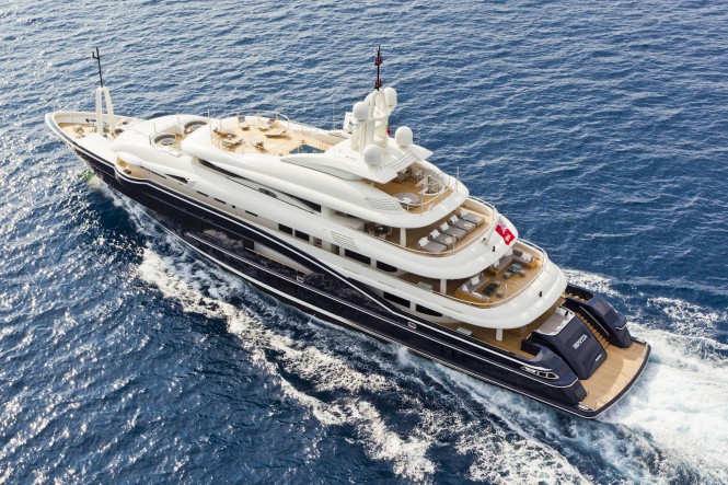 Luxury Superyacht Numptia designed by Design Studio Spadolini