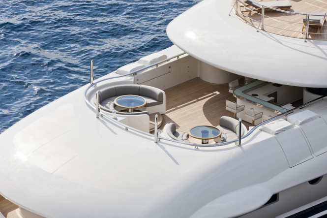 Luxury Yacht Numptia designed by Design Studio Spadolini