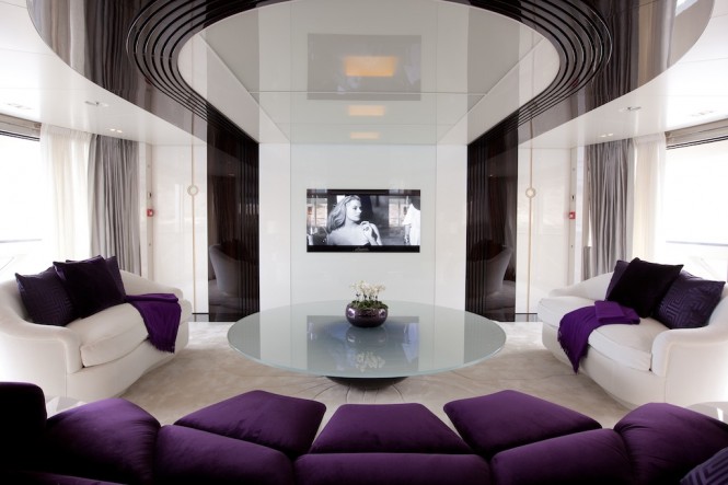 Main Saloon - Heesen Yachts 55m Quinta Essentia