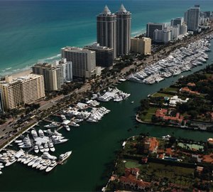 2012 Miami Boat Show with Stylish Yachts, Boating Tech Toys, Celebs and On-the-Water Adventure on display