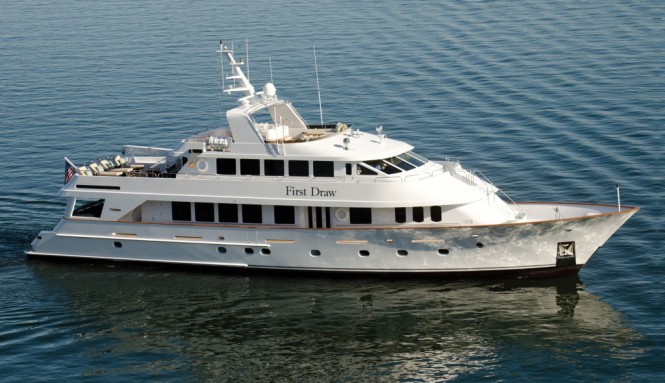Motor yacht FIRST DRAW refitted by Christensen Shipyards