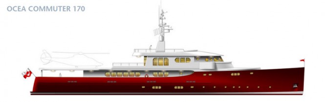 New 52m motor yacht Commuter 170 by Ocea Yachts