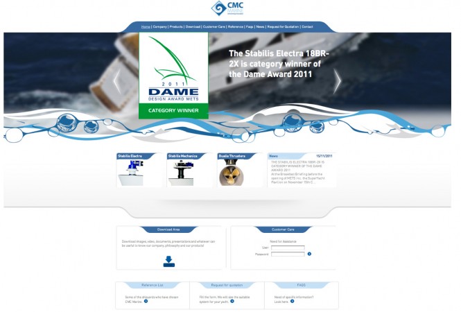New CMC Marine website New CMC Marine website