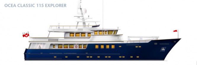 Ocea 35m Motor Yacht Classic 115 Explorer