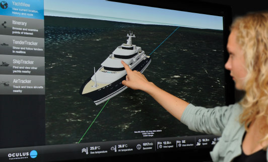 Oculus Technologies appoints new dealers for the YachtEye superyacht infotainment product